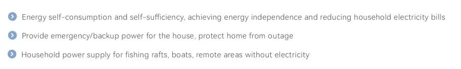 High Safety Household Emergency Power Hv3.0 Residential Energy Storage