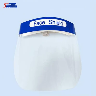 Специальный прозрачный защитный козырек толщиной 0,25 мм с защитой от запотевания, полная защита лица